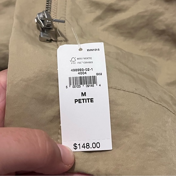 Gap Oversized Rain Coat Parka NWT - Picture 5 of 11